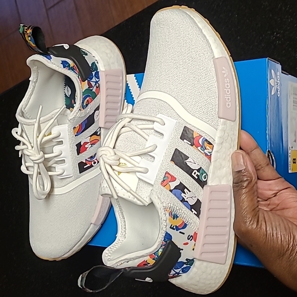adidas gazelle silver green womens Adidas Kids' NMD R1 Shoes